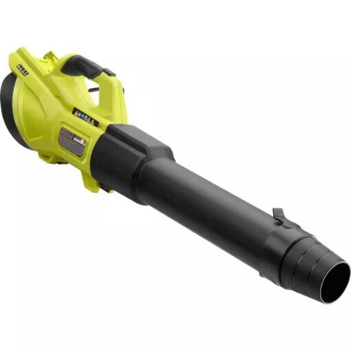 RYOBI 40V HP Brushless Whisper Series 155 MPH 600 CFM Cordless Blower & Leaf Battery and - Image 3