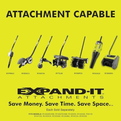 RYOBI Expand-It 12 in. Snow Thrower Attachment - Image 3