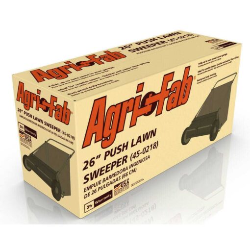 Agri-Fab 26 in. Push Lawn Sweeper 45-0218 - Image 5