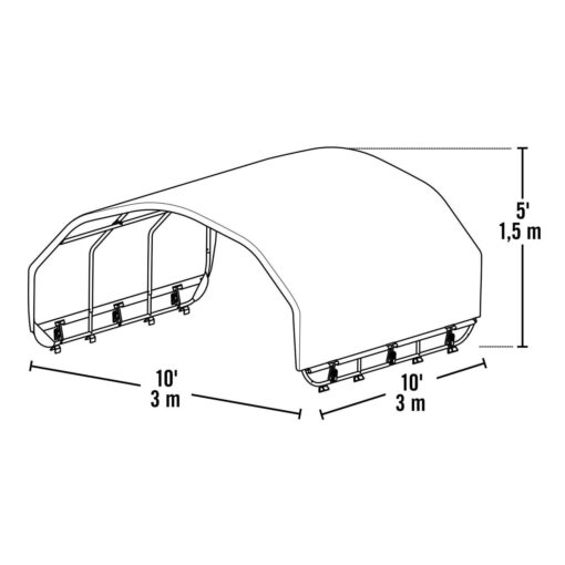 ShelterLogic Corral Shelter - Image 3