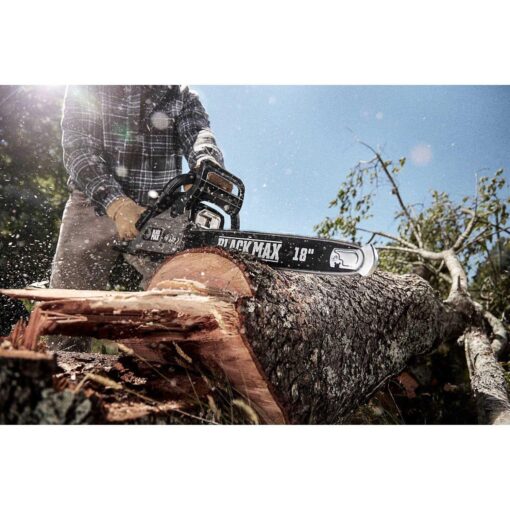 Black Max 18-inch Gas Chainsaw 38cc 2-Cycle Engine - Image 5