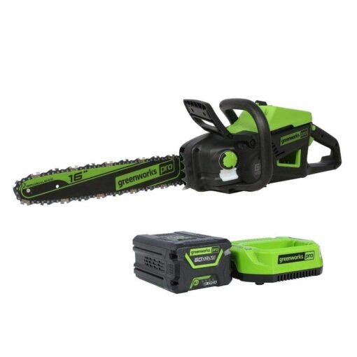 Greenworks Pro 60-Volt Battery Cordless Chainsaw