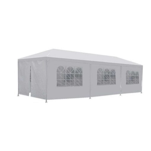 Fdw 10×30 Party Tent Wedding Patio Gazebo Outdoor Carport Canopy Shade with Side 8 Removable Walls - Image 2