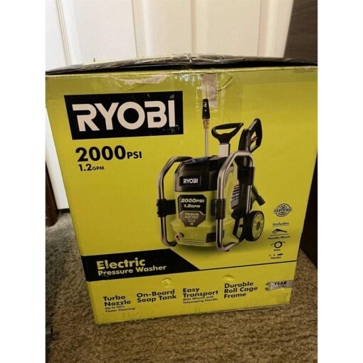 RYOBI 2000 PSI 1.2 GPM Cold Water Electric Pressure Washer - Image 2
