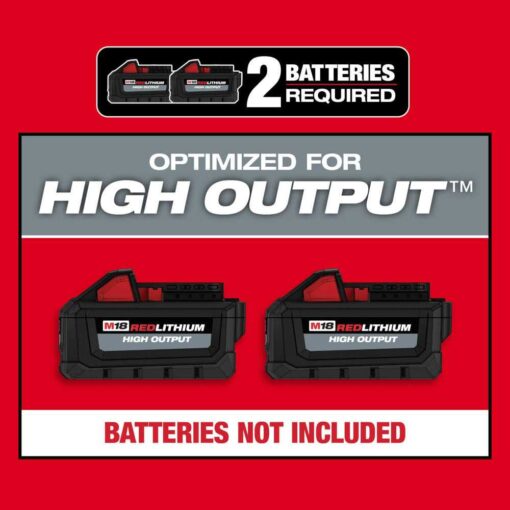 Milwaukee 2824-20 M18 FUEL Dual Battery Blower - Image 5