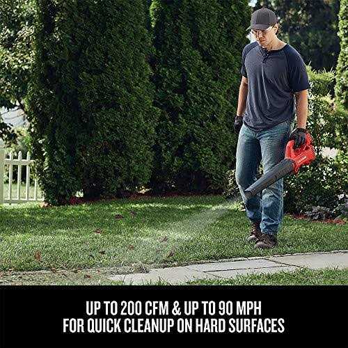 Craftsman 20V Max Cordless Leaf Blower Kit With Battery & Charger - Image 5