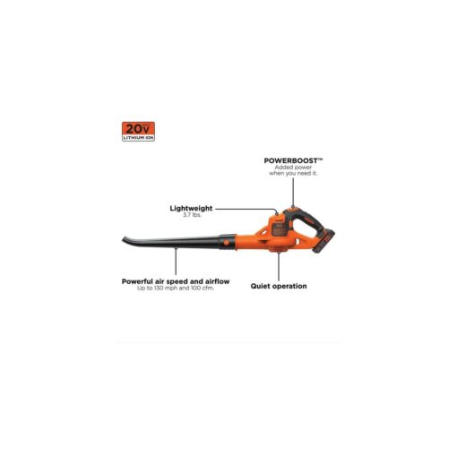 BLACK+DECKER 20V MAX Cordless Sweeper - Image 5