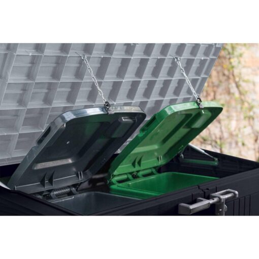 Keter Store-It-Out Prime Outdoor Resin Horizontal Storage Shed - Image 2