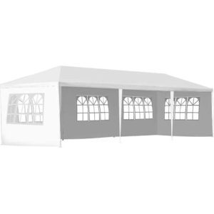 Fdw 10’x30' Party Tent Wedding Outdoor Patio Tent Canopy Heavy duty Gazebo Pavilion -5