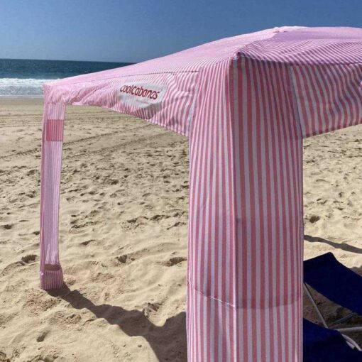 CoolCabanas Large Cabana coolcabana 5 noosa Beige Stripes - Image 3