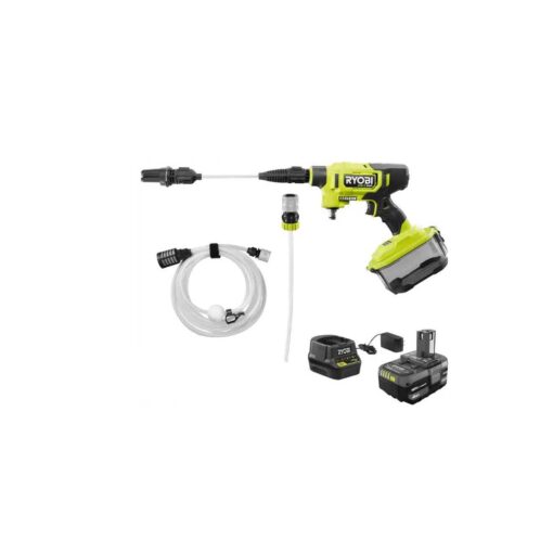 Ryobi ONE+ HP 18V Brushless EZClean 600 PSI 0.7 GPM Cordless Cold Water Power Cleaner with 4.0 Ah Battery and Charger - Image 2