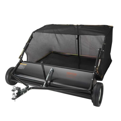 VEVOR Tow Behind Lawn Sweeper Large Capacity - Image 4