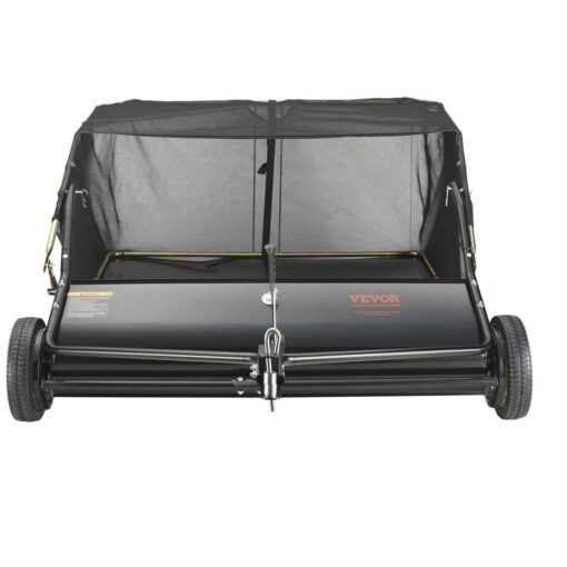 VEVOR Tow Behind Lawn Sweeper Large Capacity - Image 3