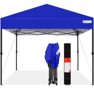 Best Choice Products 10x10ft Easy Setup Pop Up Canopy Instant Portable Tent with 1-Button PUSH