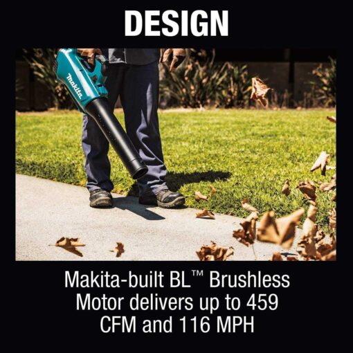 Makita 18V LXT Brushless Cordless Lithium-Ion Blower - XBU03Z - Image 2