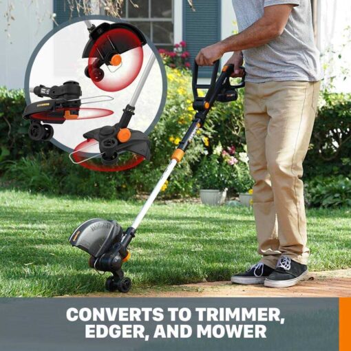 Worx GT Revolution 20V PowerShare 12 Grass Trimmer/Edger - WG170.3 - Image 2