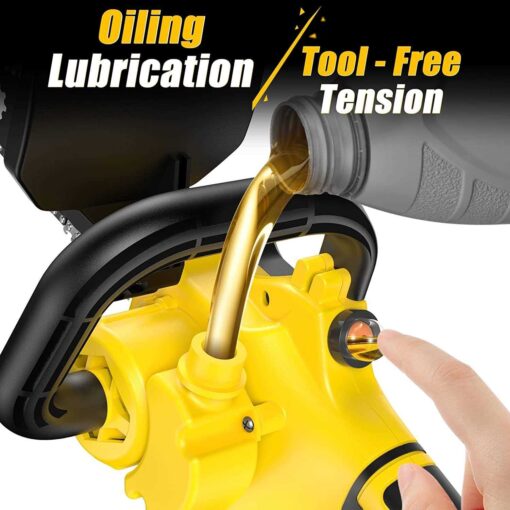 2-in-1 Brushless Pole Saw & Mini Chainsaw IMOUMLIVE 8 Cutting Cordless Power Pole Saw - Image 5