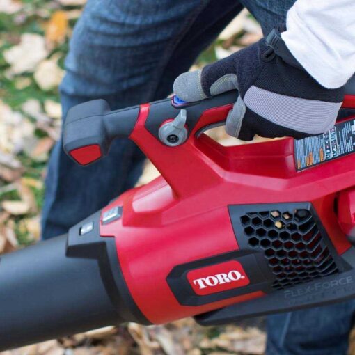 Toro 60-Volt Max Cordless Lithium-Ion Brushless Leaf Blower - Image 4