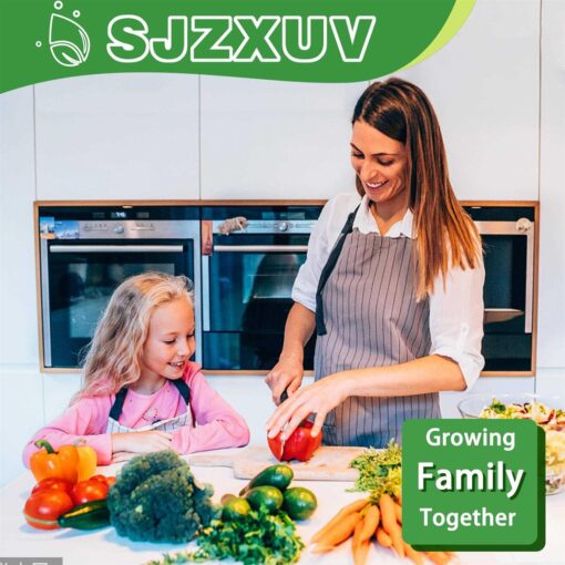 Sjzx Tower Garden Hydroponics Growing System,Indoor Smart Garden,Nursery Germination Kit Including Smart Plug,Water Pump - Image 2