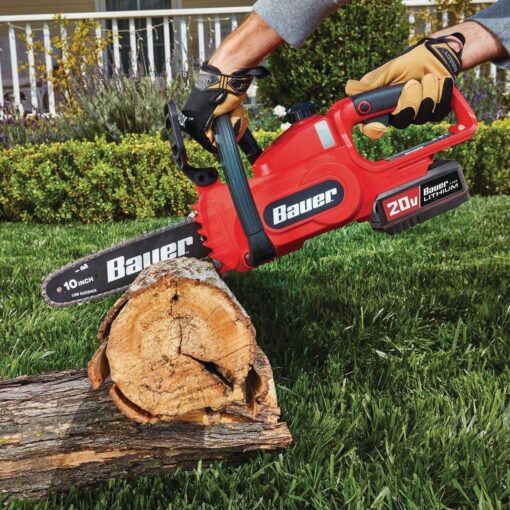 Bauer 20V Cordless 10 in. Chainsaw – Tool Only - Image 2