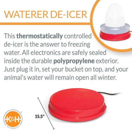 K&H Pet Products Universal Waterer Deicer - Image 5