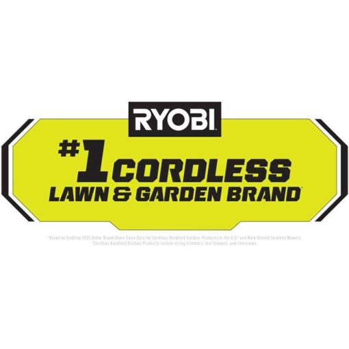 RYOBI ONE+ 18V 12 in. Cordless Battery Mower and - Image 4