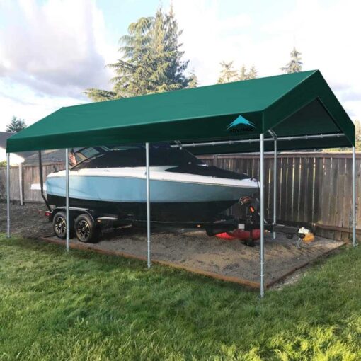 Advance Outdoor 10' x 20' Heavy Duty Carport Car Canopy Garage Boat Shelter Party Tent - Image 3