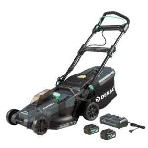 Amazon Brand Denali by Skil 2 x 20v Brushless 18-inch Push Lawn Mower Kit