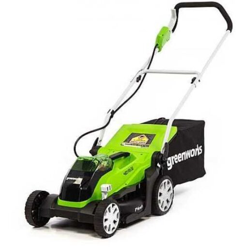 Greenworks 40V 17 Cordless Lawn Mower, 4.0Ah Battery and Charger Included - Image 2