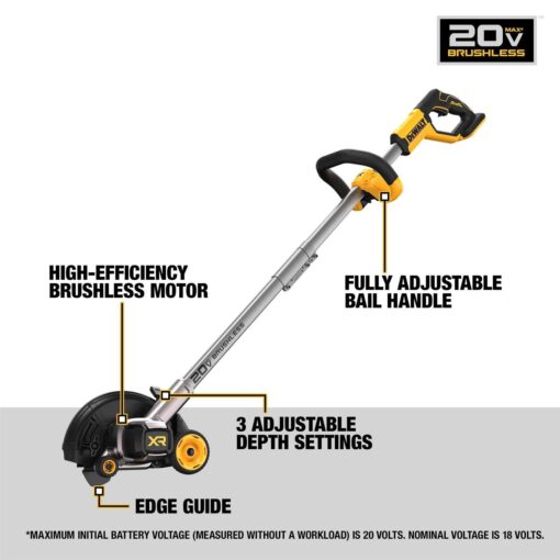 DEWALT 20V MAX Brushless Cordless Edger - Image 3
