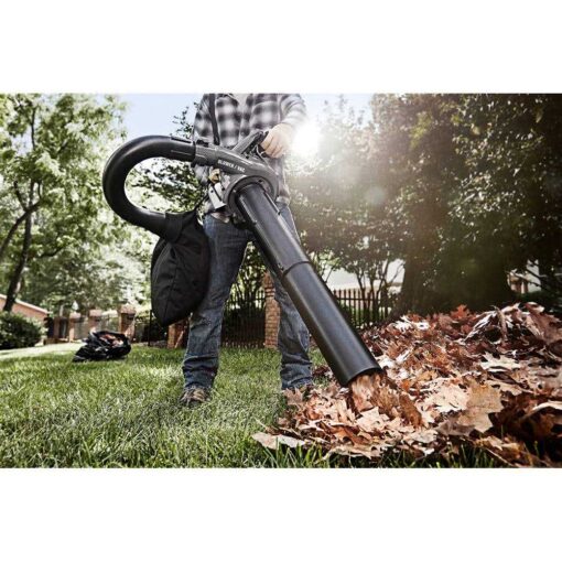 Black Max 26cc 2-Cycle Engine 400 CFM and 150 MPH Gas Blower / Vacuum - Image 5