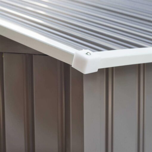 Outsunny Outdoor Metal Garden Storage Shed - Image 5