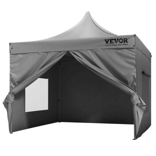 VEVOR Pop up Canopy Tent Outdoor Gazebo Tent with Sidewalls & Bag - Image 5