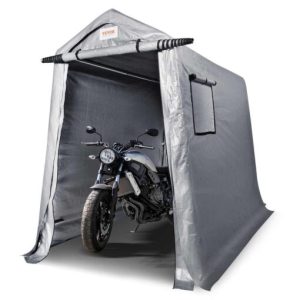 VEVOR Portable Shed Outdoor Storage Shelter Heavy Duty All-Season Instant Storage Tent Sheds with Roll-up Zipper Door and