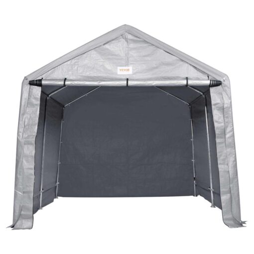 VEVOR Portable Shed Outdoor Storage Shelter Heavy Duty All-Season Instant Storage Tent Sheds with Roll-up Zipper Door and - Image 5