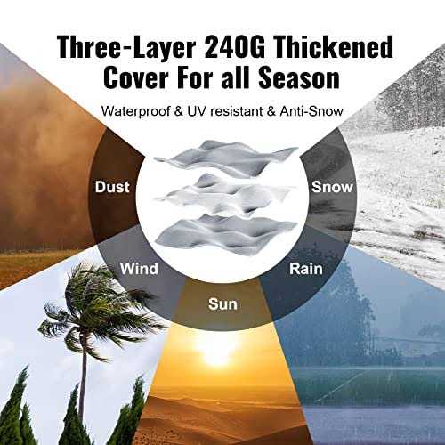 VEVOR Portable Shed Outdoor Storage Shelter Heavy Duty All-Season Instant Storage Tent Sheds with Roll-up Zipper Door and - Image 2