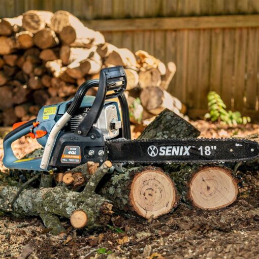 Senix 4QL 49-cc 4-Cycle 18-In Gas Chainsaw - Image 2