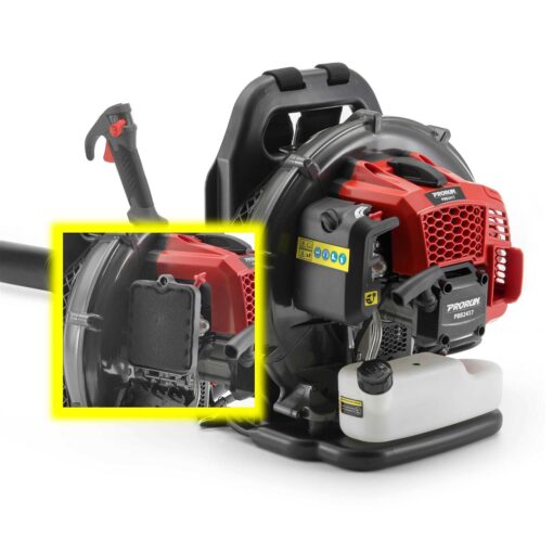 PRORUN 51.7-cc 2-cycle 570-CFM 250-MPH Gas Backpack Leaf Blower PBB2417 - Image 5