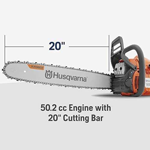 Husqvarna 450 Rancher 50.2cc Gas Chainsaw - Image 3