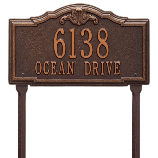 Whitehall Products Personalized Gatewood Plaque Standard Lawn 2 Line - Image 4