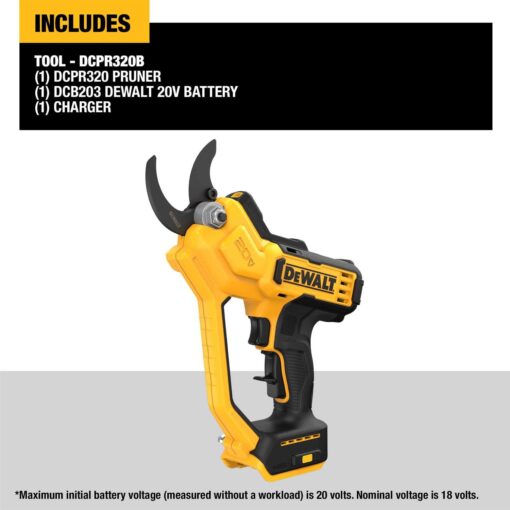 DEWALT 20V MAX Cordless Pruner Kit DCPR320D1 - Image 2