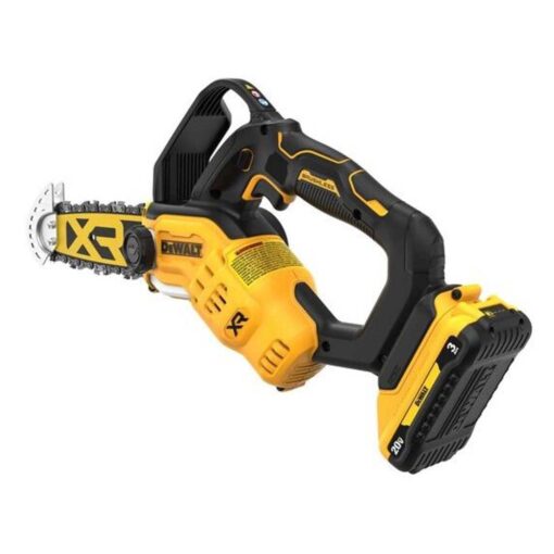 DEWALT 20V MAX 8-in. Brushless Cordless Pruning Chainsaw Kit DCCS623L1 - Image 4