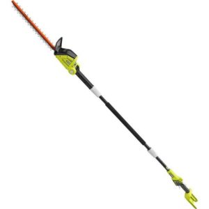 Ryobi 18 in. 40-Volt Cordless Lithium-Ion Pole Hedge Trimmer - RY40603BTL