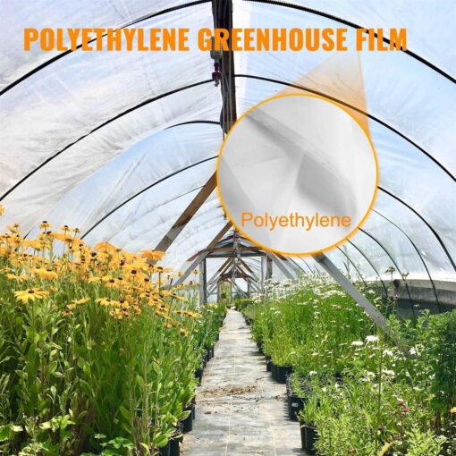 VEVOR 6 Mil Greenhouse Film UV Resistant - Image 5