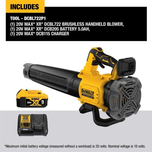 DEWALT 20V max* xr leaf Blower - Image 4