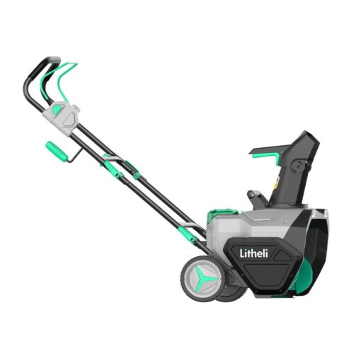 Litheli Cordless Snow Blower 2x20V 20 Inch Snow Thrower with Brushless Motor Electric Snow Remove Machine - Image 4