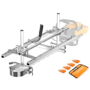 FARMMAC Chainsaw-Mill-Portable-Saw-Mill 36 Inch Chainsaw Mill Kit Planking Milling