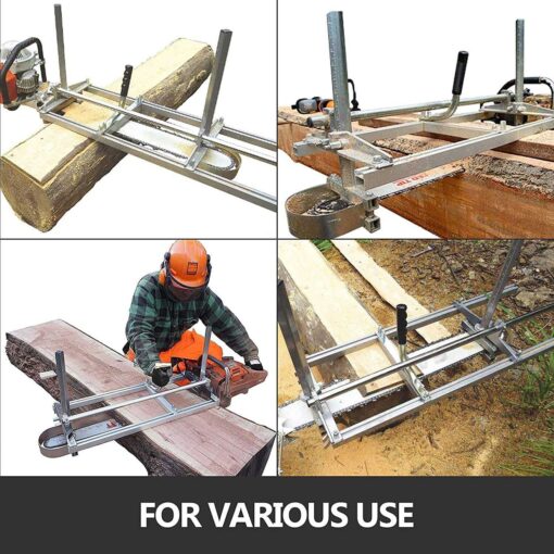 FARMMAC Chainsaw-Mill-Portable-Saw-Mill 36 Inch Chainsaw Mill Kit Planking Milling - Image 2