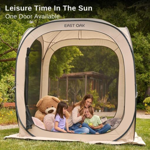 EAST OAK Screen House Tent Pop-Up Portable Screen Room Canopy Instant Screen Tent - Image 2