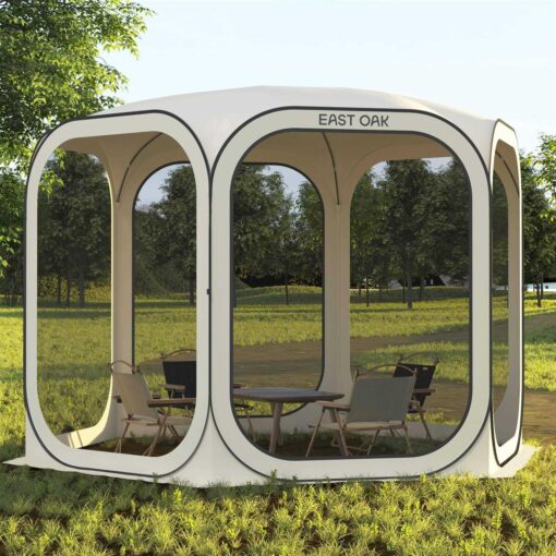 EAST OAK Screen House Tent Pop-Up Portable Screen Room Canopy Instant Screen Tent - Image 2